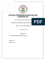 Informe Del Camal Riobamba