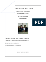 Informe Maquinado