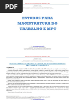 OK - Estudos Magistratura Do Trabalho e MPT - R