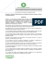 LEY 5.032 - Prevencion de Accidentes de Trabajo