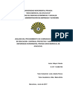 Informe de Pasantias Mayra Listisimoo PDF