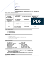 Resume Format