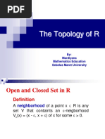 Chapter 10 The Topology of R