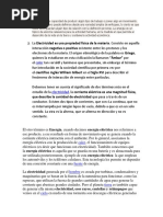 La Energía Es La Capacidad de Producir Algún Tipo de Trabajo o Poner Algo en Movimiento