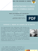 La Postura Psicogenética Piagetiana y El Vínculo Entre El Aprendizaje y El Desarrollo Cognitivo