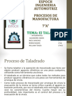 Exposicion Procesos Taladrado