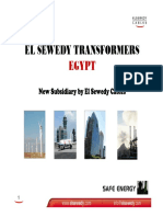 El Sewedy Transformers (Hatem Tantawy) Presentation10 & 18 Jan 09