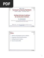 3 - Dr. Ahmed Waly - Drafting Particular Conditions For Construction Contracts