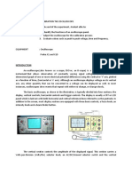 Calibration Oscilloscope