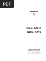 Manual Da Igreja Metodista Livre 2016-2019