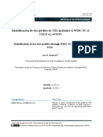 Dialnet IdentificacionDeDosPerfilesDeTELMedianteElWISCIVEl 5475204 PDF