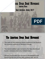 American Brass Band Movement