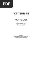 CZ Parts List (Version 1.0)