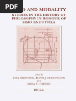 BSIH 141 Hirvonen, Holopainen, Tuominen, Knuuttila - Mind and Modality - Studies in The History of Philosophy in Honour of Simo Knuuttila PDF