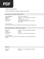 Curriculum Framework