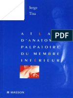 Atlas D'anatomie Palpatoire Tome 2 Membre Inferieur