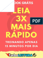 Ebook Grátis: Leia 3x Mais Rápido Treinando 15 Minutos Por Dia (Leitura Dinâmica)