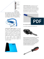 SYSTEM UNIT A Typical Desktop: Antistatic Devices Static Electricity