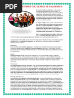 Manifestaciones Culturales de Cajamarca