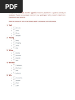 Antonyms 02