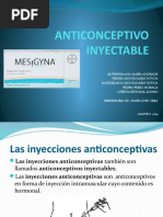 Anticonceptivo Inyectable