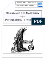 ITII - Cours de Resistance Des Materiaux Avec Exercices Corriges PDF