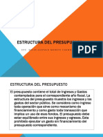 Ii. - Estructura Del Presupuesto