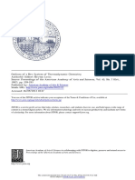 Outlines of A New System of Thermodynamic Chemistry G. N. Lewis 1907