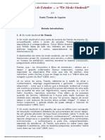 Sobre o Modo de Estudar - o "De Modo Studendi" - Santo Tomás de Aquino