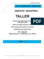 Tarea 10 Mantenimiento y Alineacion de Fajas en V.