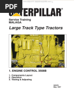 Manual Caterpillar Track Type Tractors Engine Control 3508 Components Operations Testing