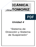 Manual Sistema Direccion Suspension Componentes Clasificacion Mecanismos Elementos Geometria Neumaticos Diagnostico