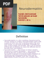 Neuro Dermatitis