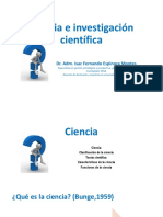 Ciencia e Investigación Científica