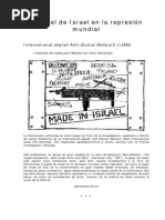 El Papel de Israel en La Represion Mundial PDF