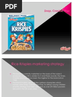 Kellog's Rice Krispies Cereal Brand Presentation