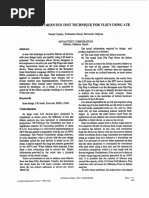 Iented Test Using Ate: Technique For Vlsi'S