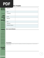 PPP Lesson Plan Template