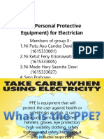 PPE (Personal Protective Equipment) For Electrician