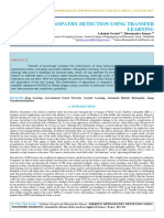 Iaetsd-Jaras-Diabetic Retinopathy Detection Using Transfer