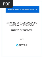 Tecnologia de Materiales Avanzado - Impacto