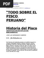 Historia Del Pisco Peruano