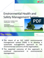 Environmental Health and Safety Management System