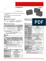 Compact Single-Pole Relay For Switching 5 A