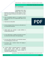 Ten Generalizations From SLA Research Activity