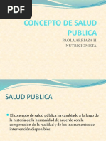 Concepto de Salud Publica 1