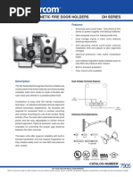 CAT-7905 MIR Series Electromagnetic Fire Door Holders PDF