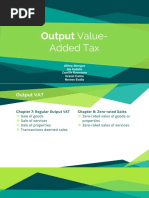 Output Vat (Ch7&8)