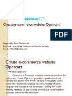 Create e Commerce Website Opencart PDF