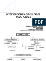 Intervención en Dificultades Fonologicas